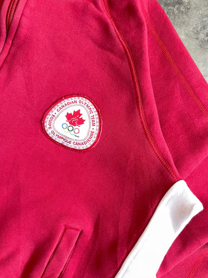 VINTAGE 2005 HOODIE CANADA OLYMPIQUE-M