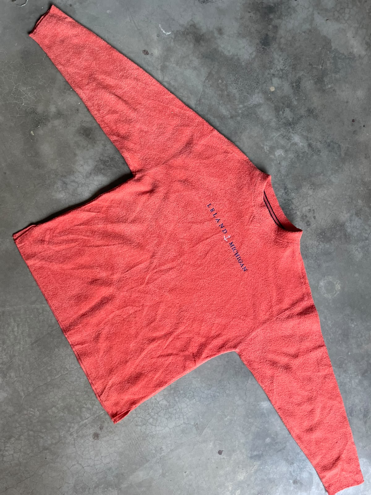VINTAGE SUDADERA LELAND MICHIGAN -S